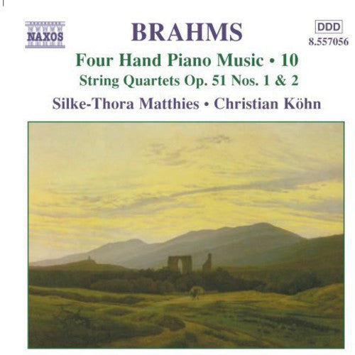 Brahms / Matthies / Kohn - Four Hand Piano 10 - Music CD