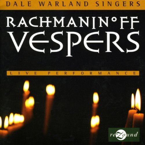Rachmaninoff / Warland / Dale Warland Singers - Vespers - Music CD
