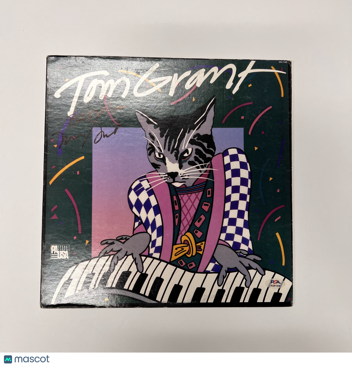 Tom Grant Signed Tom Grant (Self-Titled) Vinyl Album PSA Autographed