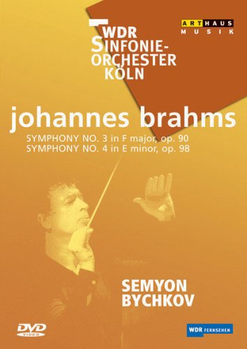 Brahms / Bychkov / Wdr So Koln - Symphonies 3 & 4 - DVD