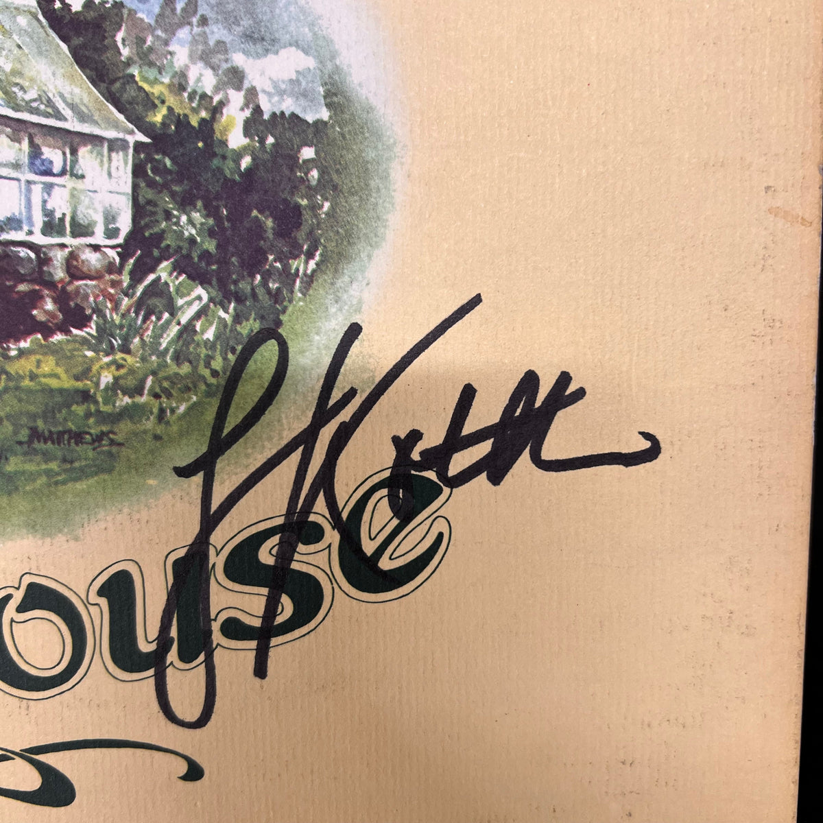 Leo Kottke Signed Greenhouse Vinyl Album PSA Auth