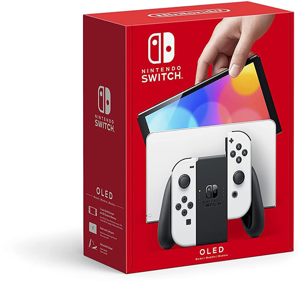 Nintendo Switch OLED Model White Handheld Game Console