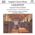 Leighton / Choir Of St John's College / Robinson - Sacred Choral Music - Music CD