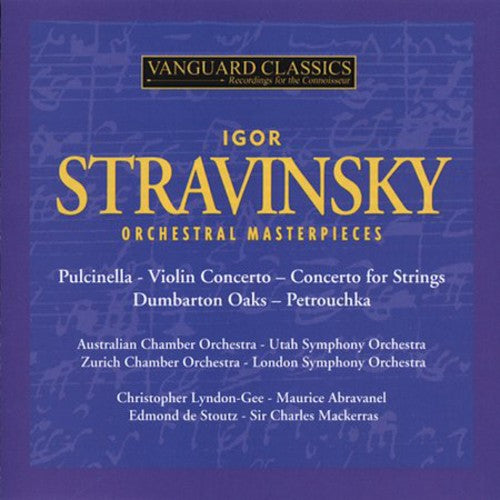 Stravinsky / Gee / Abravanel / Mackerras - Orchestral Masterpieces - Music CD