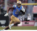 Zach Charbonnet Signed Seattle Seahawks Football 8x10 Photo PSA Autographed