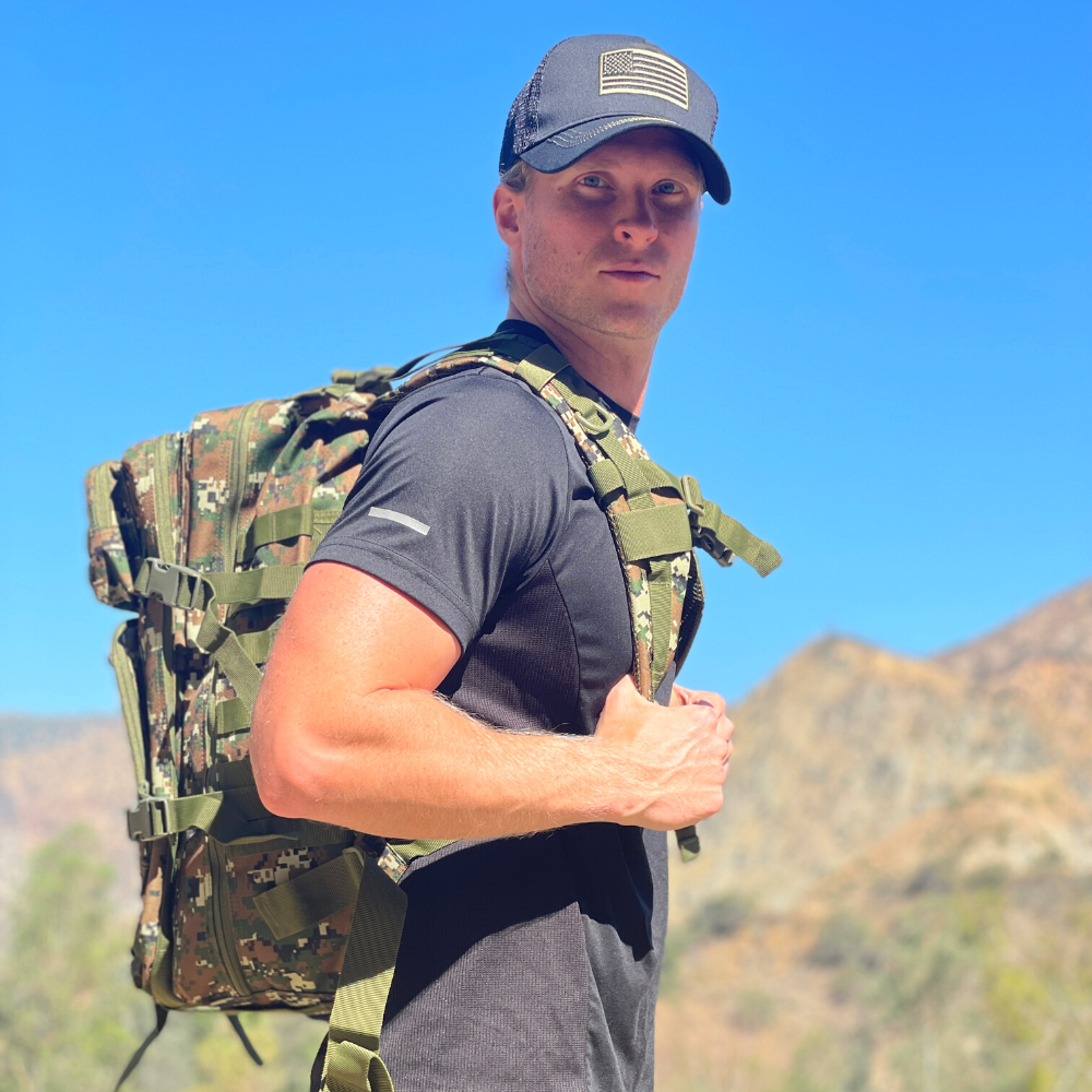 JupiterGear Military 3P Tactical 45L Backpack Army 3 Day Assault Pack Molle Bag Rucksack Range Bag