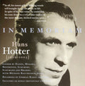 Hotter,hans - In Memoriam - Music CD