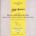 Brown,steven - Music For Solo Piano - Music CD