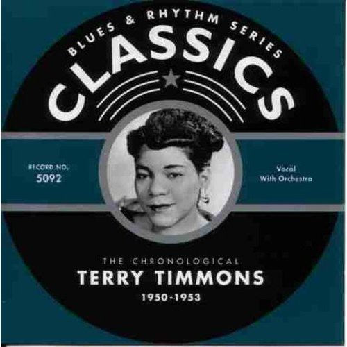 Timmons,terry - 1950-1953 - Music CD