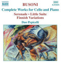 Busoni / Pepicelli - Complete Works For Cello & Piano - Music CD