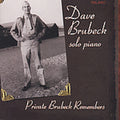 Brubeck,dave - Private Brubeck Remembers - Music CD