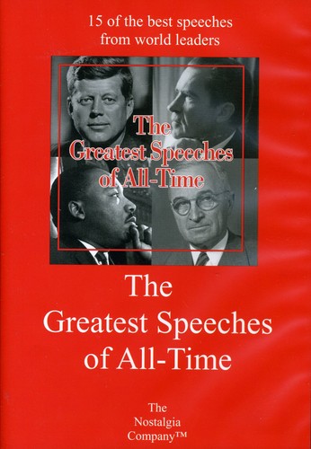 Greatest Speeches Of All Time - Greatest Speeches Of All Time - DVD