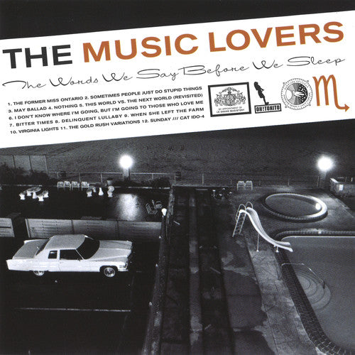 Music Lovers - Words We Say Before We Sleep - Music CD