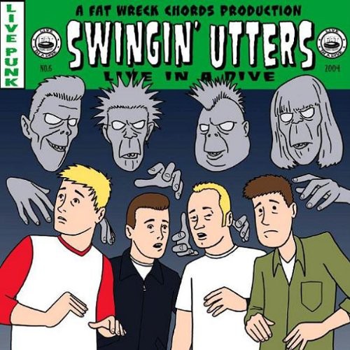 Swingin' Utters - Live In A Dive - Vinyl Record