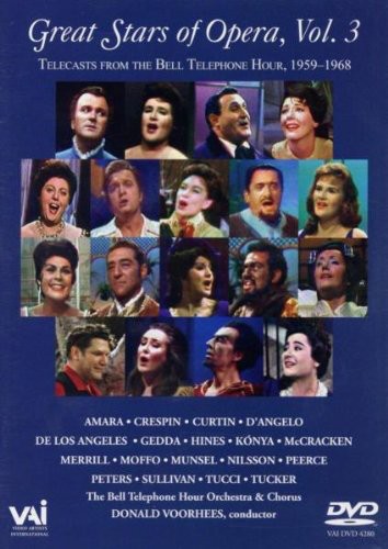 Great Stars Of The Opera From Bell Telephone Hr 3 - Great Stars Of The Opera From Bell Telephone Hr 3 - DVD