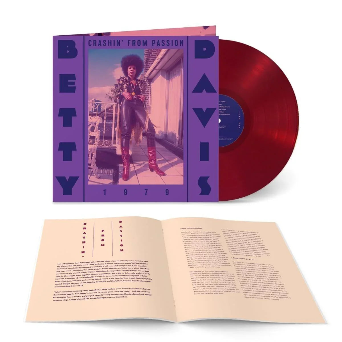 Betty Davis - Crashin' From Passion [Red]