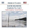 Diamond / Schwarz / Seattly Symphony - Symphonies 2 & 4 - Music CD