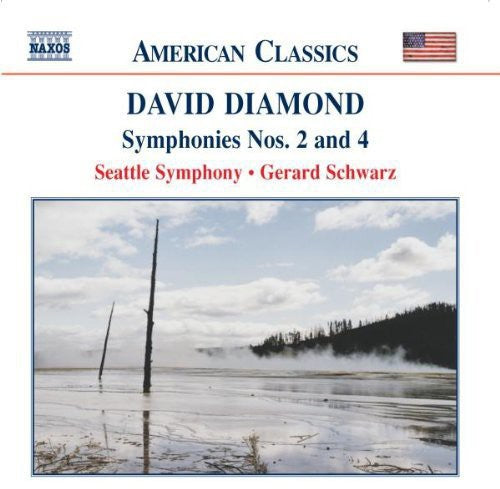 Diamond / Schwarz / Seattly Symphony - Symphonies 2 & 4 - Music CD