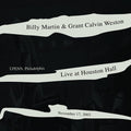 Martin,billy / Weston,grant Calvin - Live At Houston Hall - Music CD