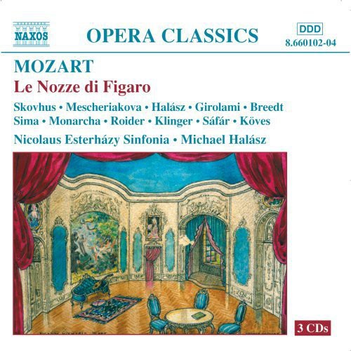 Mozart / Skovhus / Mescheriakova / Sima / Halasz - Le Nozze Di Figaro - Music CD