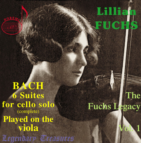 Bach / Fuchs - Legendary Treasures: Lilian Fuchs Plays - Music CD