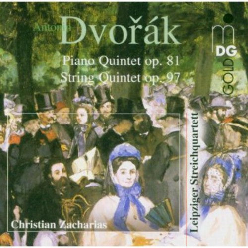 Dvorak / Rhode / Zacharias / Leipzig String Quart - Piano Quintet Op 81 / String Quintet - Music CD