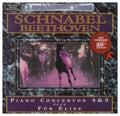 Schnabel,artur - Beethoven: Piano Concertos 4 & 5 Plus Fur Elise - Music CD