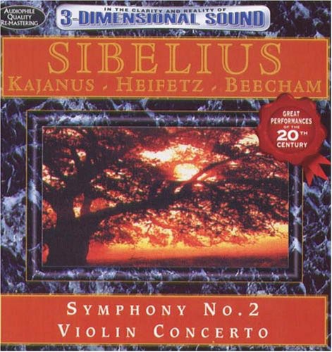 Sibelius: Symphony No 2 & Violin Concerto / Var - Sibelius: Symphony No 2 & Violin Concerto / Var - Music CD