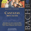 Bach / Gachinger Kantorei / Rilling - Sacred Cantatas Bwv 112-114 - Music CD