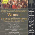 Bach / Egger / Kleiner / Weber - Sonatas For Violin & Basso Continuo 123 - Music CD