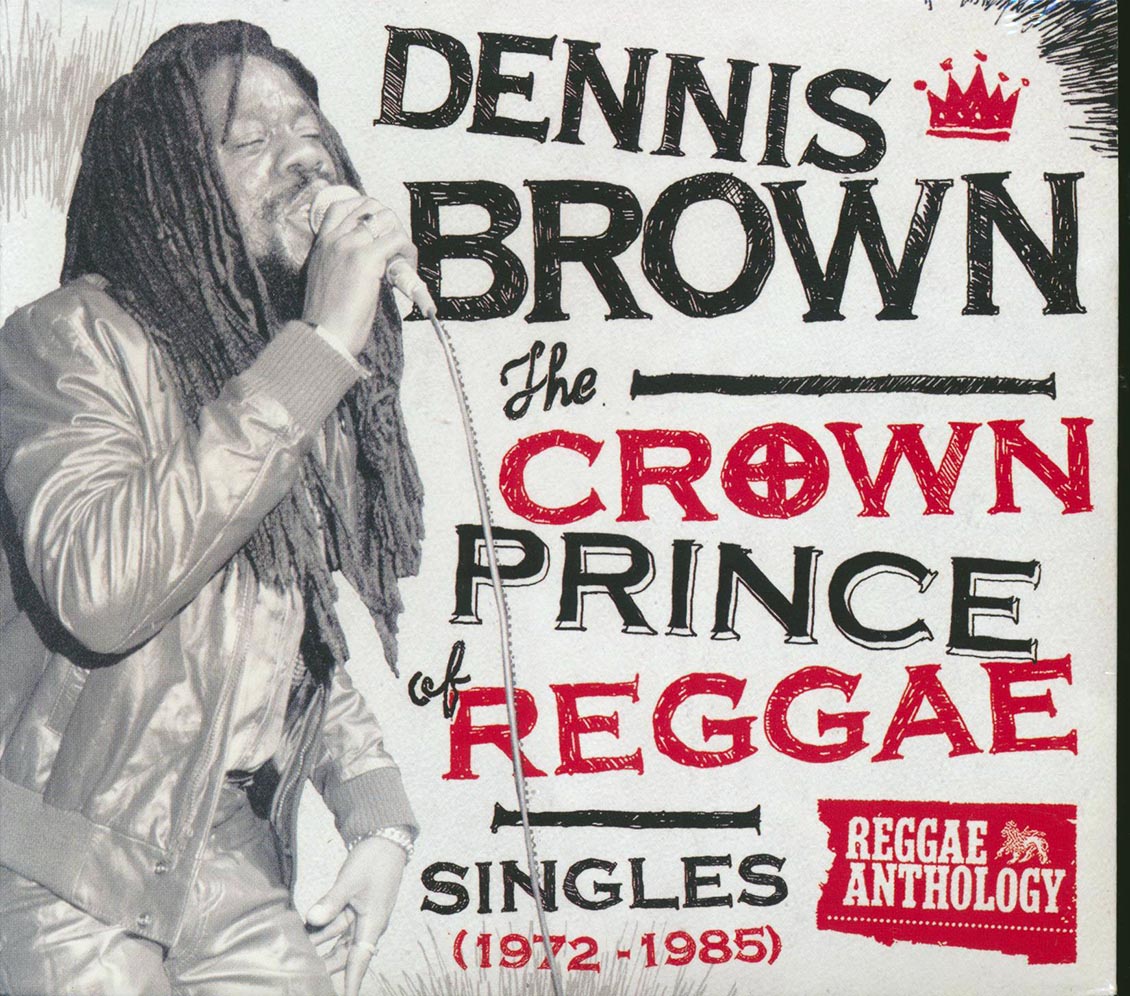 Dennis Brown - The Crown Prince Of Reggae: Singles 1972-1985 (40 tracks) (2xCD) (incl. DVD) Music CD