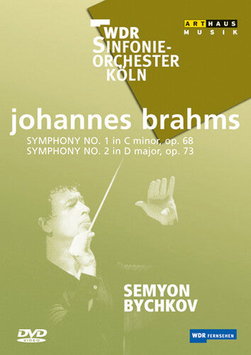 Brahms / Bychkov / Wdr Sinfonieorchester Koln - Symphonies 1 & 2 - DVD