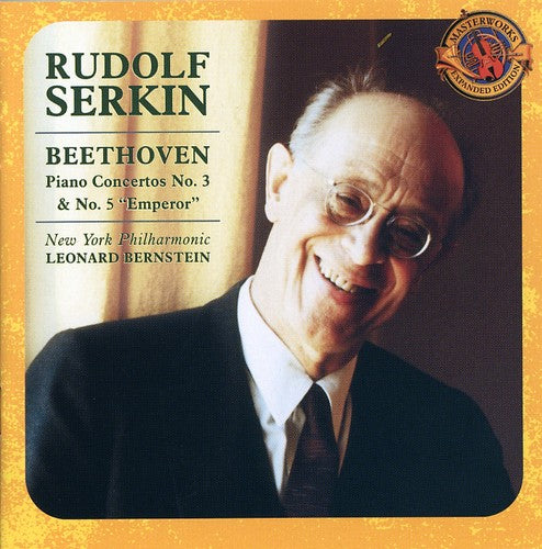 Serkin / Beethoven / Nyp / Bernstein - Piano Ctos 3 In C Min / Piano Ctos 5 In E-flat Maj - Music CD