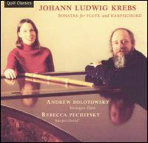 Krebs / Bolotowsky / Pechefsky - Sonatas For Flute & Harpsichord - Music CD