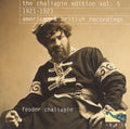 Chaliapin,feodor - Edition 5 New York & London Recordings 1921-1923 - Music CD