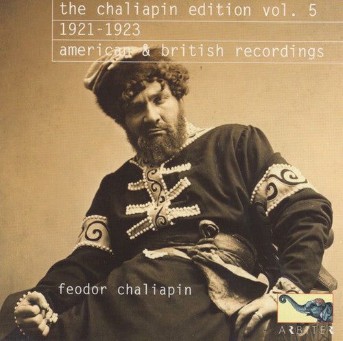 Chaliapin,feodor - Edition 5 New York & London Recordings 1921-1923 - Music CD