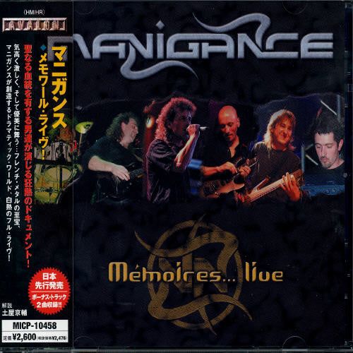 Manigance - Memorieslive - Music CD