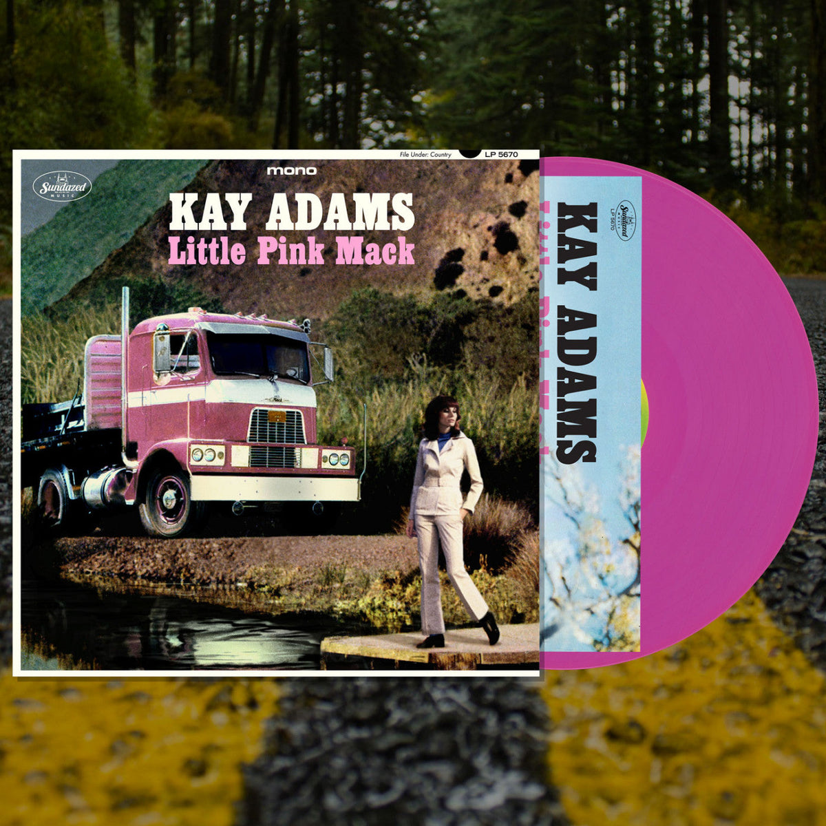 Kay Adams - Little Pink Mack (Pink Vinyl) Vinyl Record