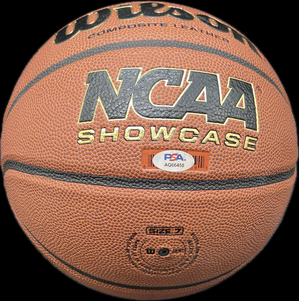 Kamilla Cardoso Signed Basketball NCAA PSA
