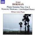Dorman / Avni - Piano Sonatas Nos 1-3 - Music CD