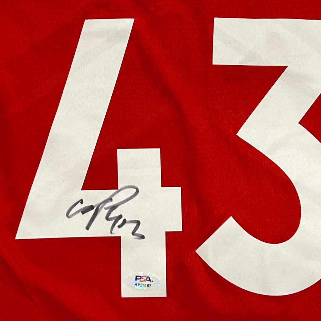 Pascal Siakam Signed Jersey PSA Toronto Raptors Autographed