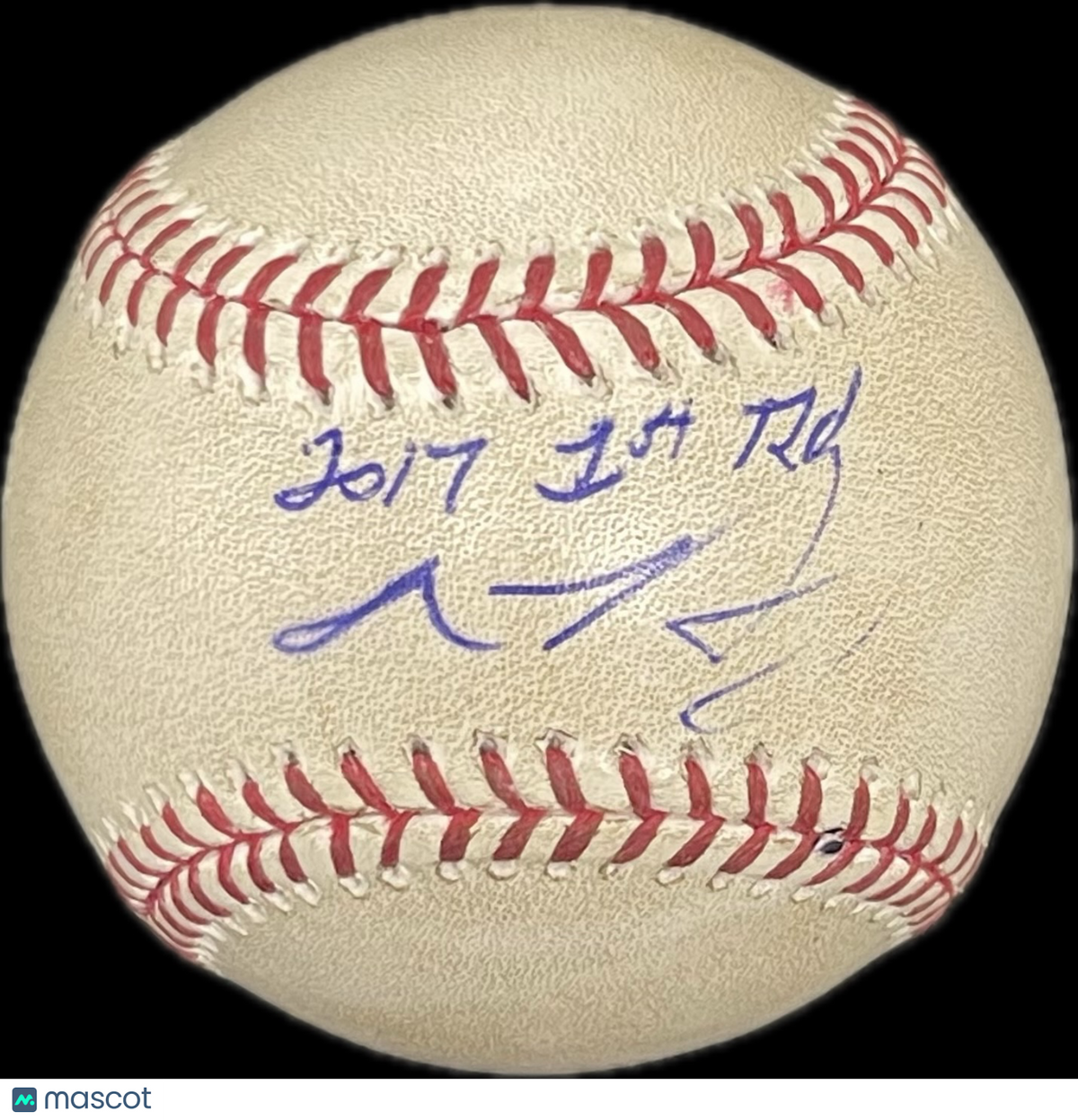 Adam Haseley Signed Baseball PSA Chicago White Sox