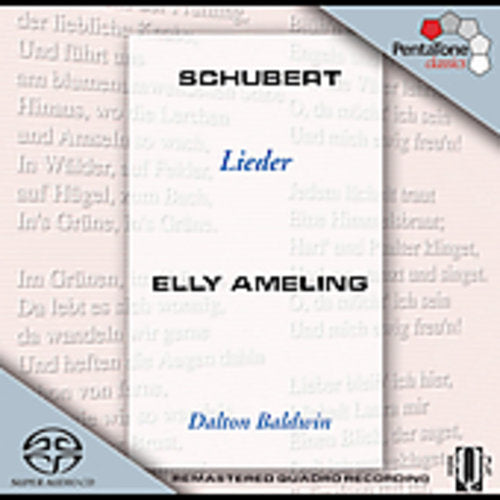 Schubert / Ameling / Baldwin - Lieder - Super Audio CD