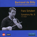 Schubert / De Billy / Rso Wien - Symphony 8 - Music CD