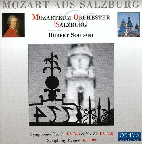 Mozart / Mozarteum Orchestra - Symphonies 39 & 34: Mozart Aus Salzburg 1 - Music CD