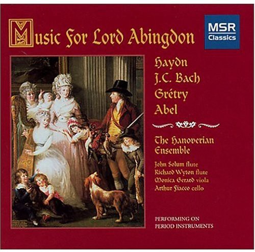 Hanoverian Ensemble - Music For Lord Abingdon - Music CD
