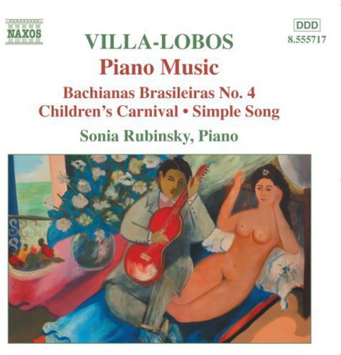 Villa-lobos / Rubinsky - Piano Music 4 - Music CD