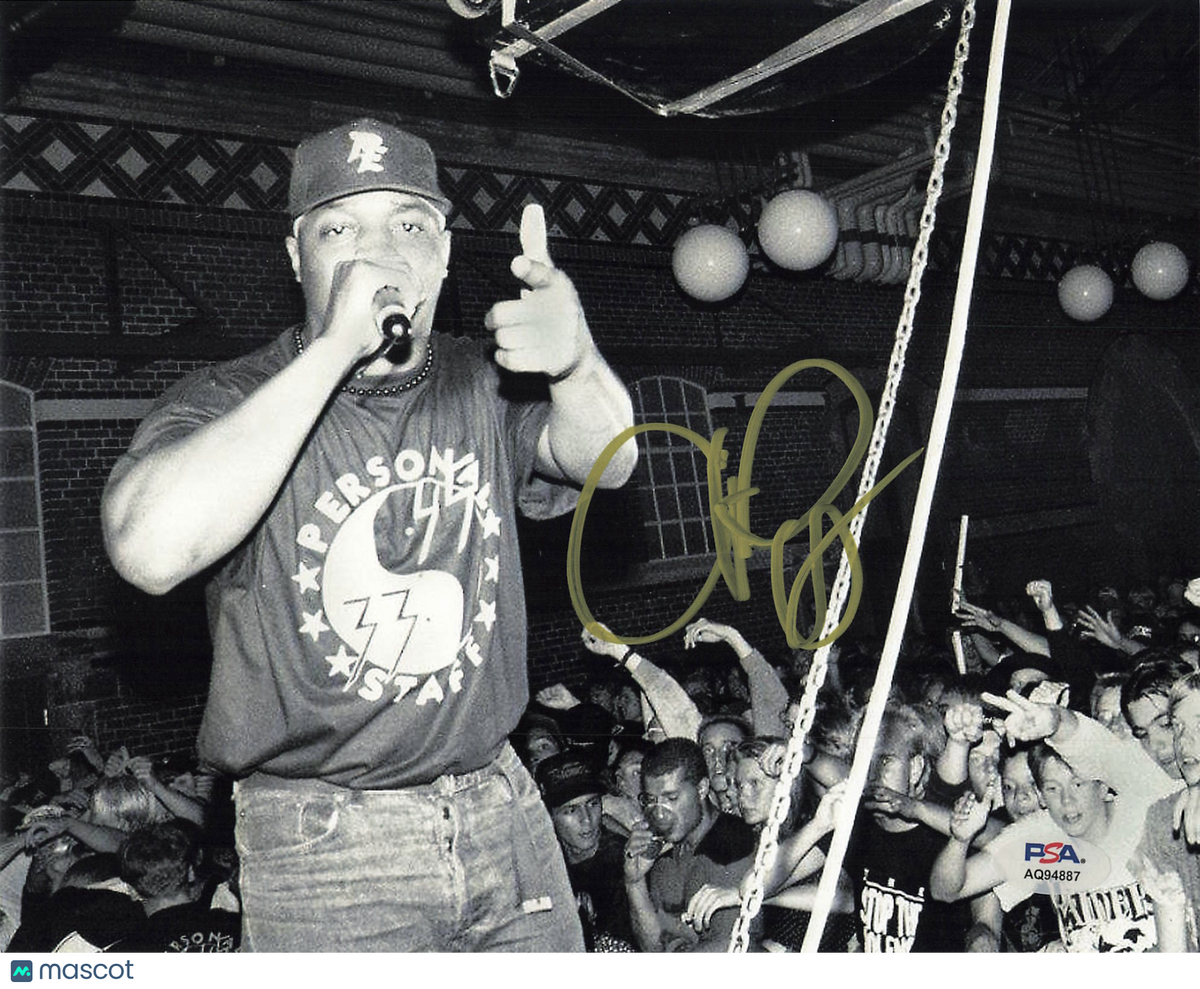 Chuck D signed 8x10 Photo PSA Autographed