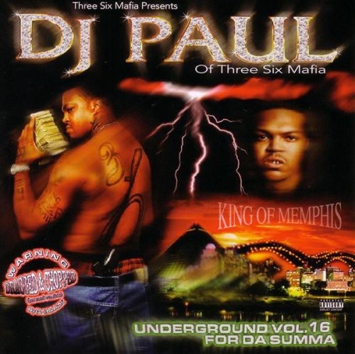 Dj Paul ( Triple 6 Mafia ) - Underground 16: For Da Summa - Music CD