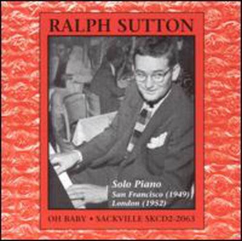 Sutton,ralph - Oh Baby: Solo Piano - Music CD